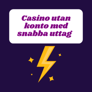 Casino utan konto med snabba uttag, omslagsbild